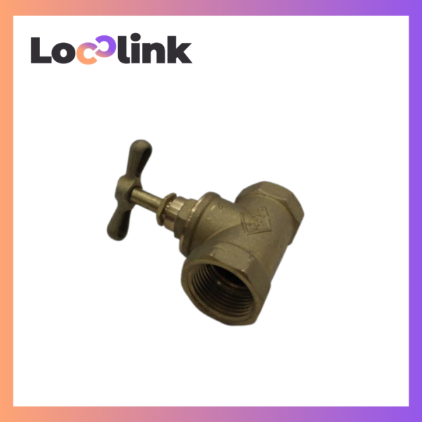 City Brass Stop Cock (Pipe Fitting)