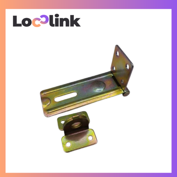 Brass Plated Haps & Staple
