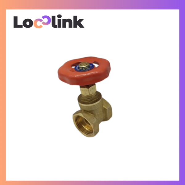 Bob Brass Gate Valve 3/4''