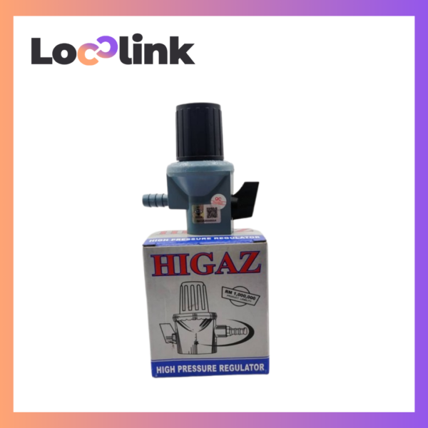 Higaz High Pressure Regulator Home Gas (Sirim)